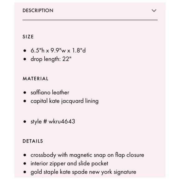 Kate Spade Tilden Place Colorblock Alek Crossbody - Picture 11 of 11